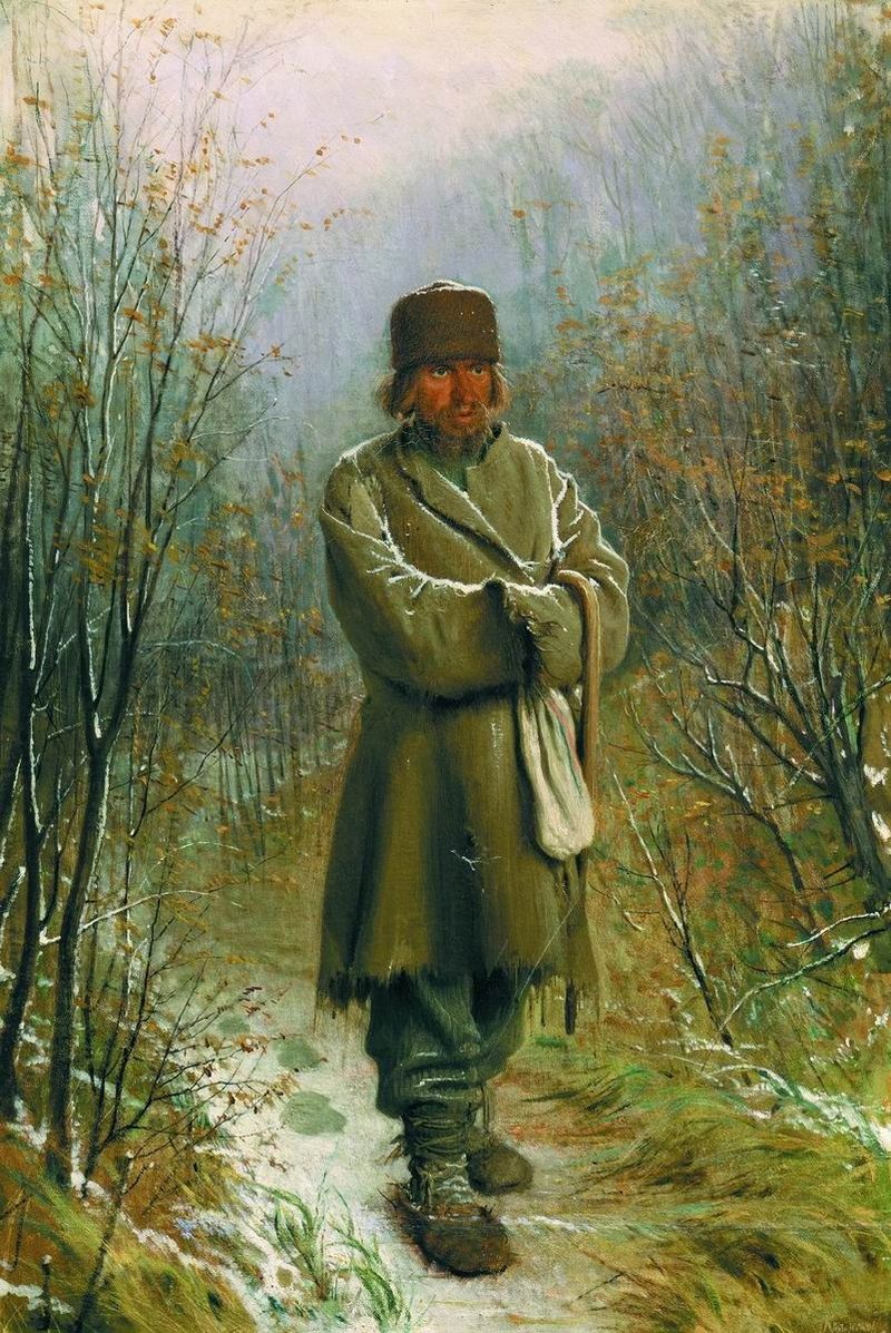 "Contemplator" Ivan Kramskoy