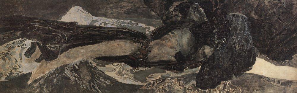 “Flying Demon” - Description of the Painting by Mikhail Vrubel