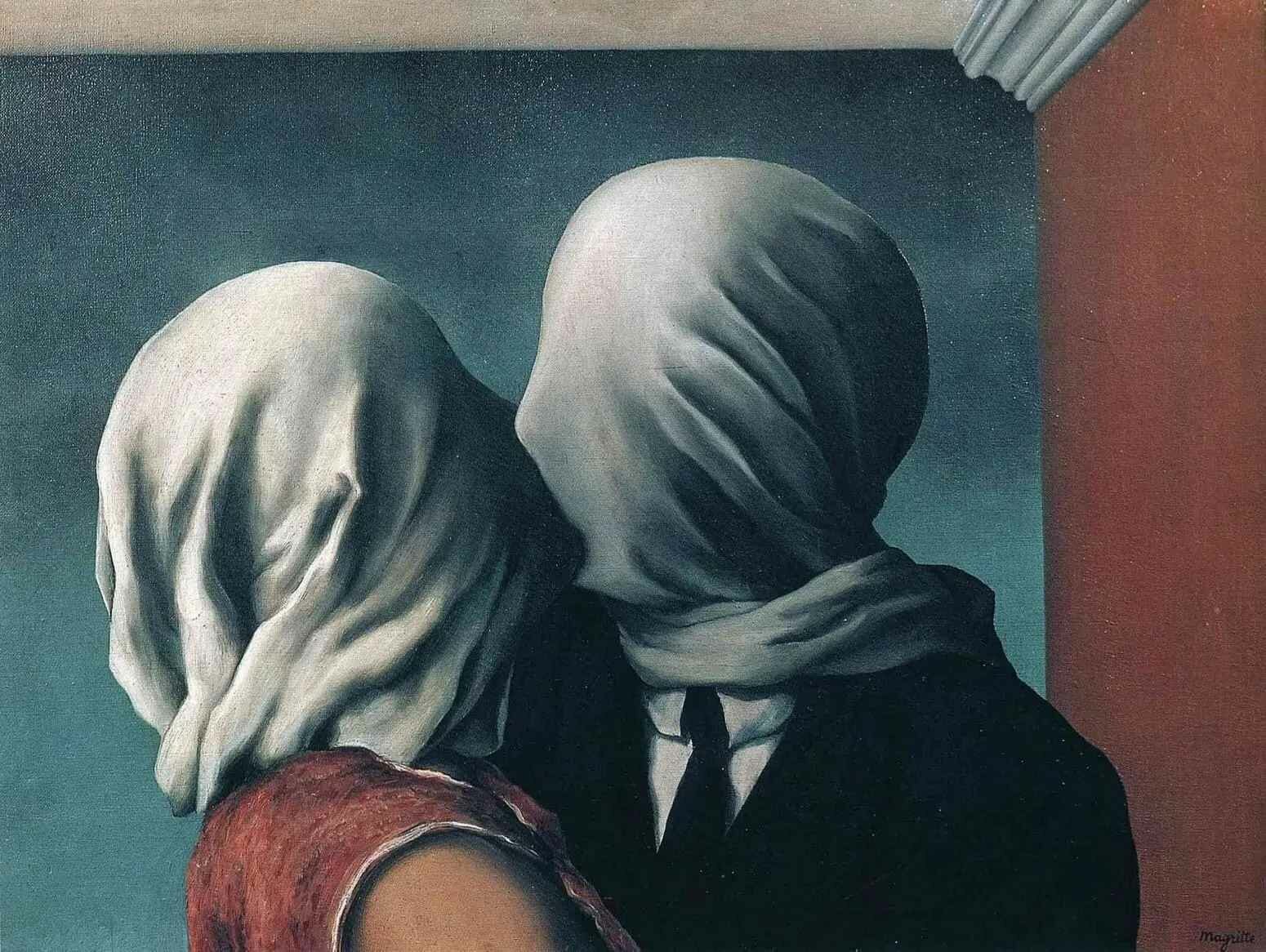 Painting "Lovers", Rene Magritte - the Meaning and Description of the Painting