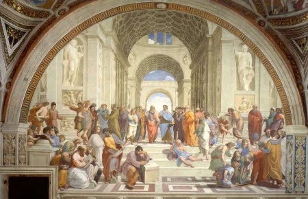 Painting "School of Athens", Raphael. Who is Who? Meaning and Analysis