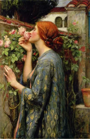The Soul of the Rose, John William Waterhouse - Meaning and Analysis Painting