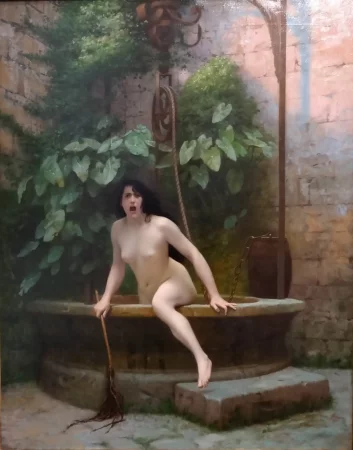 Truth Coming Out of Her Well, Jean-Leon Gerome - Meaning and Analysis Painting