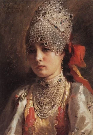 Boyaryshnya – Konstantin Egorovich Makovsky